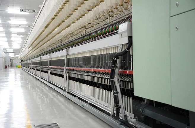Samatex ring-frame auto-doffing line